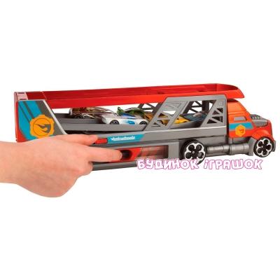 Автотреки, паркінги та гаражі - Вантажівка-пускач Hot Wheels для базових машинок (CDJ19)#4