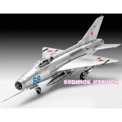 Набори для моделювання - Модель для збірки Літак MiG-21 F-13 Fishbed C Revell (63967)#2