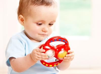 Погремушки, прорезыватели - Погремушка Цветная Tolo Toys (86420)#2