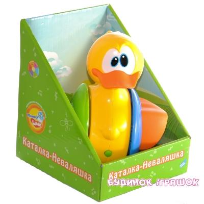 Машинки для малюків - Каталка-неваляшка Mommy Love Каченя Кря (101-7)#2