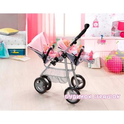 Транспорт и питомцы - Коляска для куклы Тандем Baby Born (820940)#4