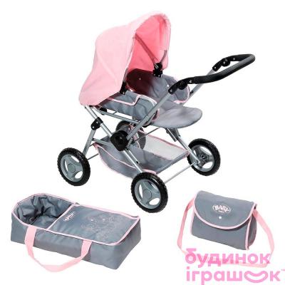 Транспорт и питомцы - Коляска для куклы Baby Born Делюкс 3 в 1 (821343)#2