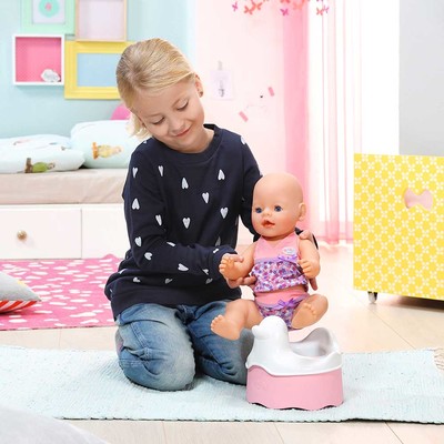 Одяг та аксесуари для пупсів - Інтерактивний горщик Baby Born Каченя зі звуком (822531)#4