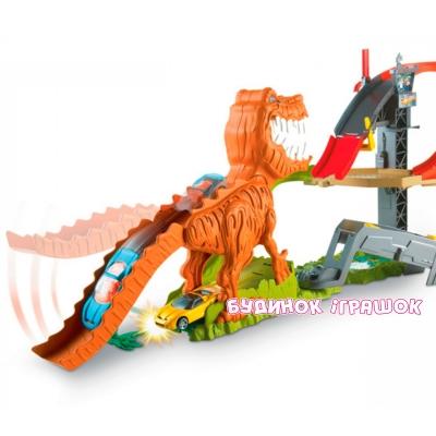 Автотреки, паркінги та гаражі - Ігровий трек Hot Wheels Тиранозавр Рекс (X2700)#4