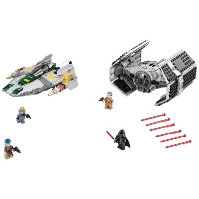 Конструктори LEGO - Конструктор TIE Advanced Вейдера проти винищувача A-Wing Starfighter LEGO Star Wars (75150)#2