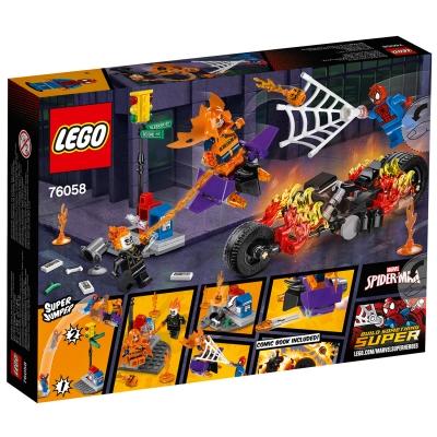 Конструктори LEGO - Конструктор Людина-Павук Примарний гонщик збирає команду LEGO Marvel Super Heroes (76058)#2