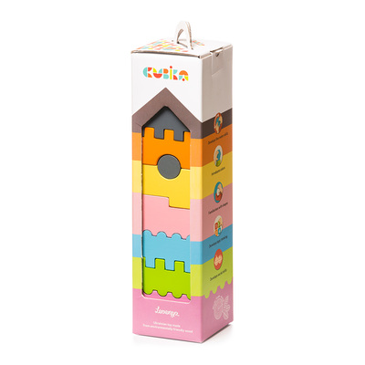 Развивающие игрушки - Деревянный конструктор Cubika Пирамидка LD-3 (11322)#3