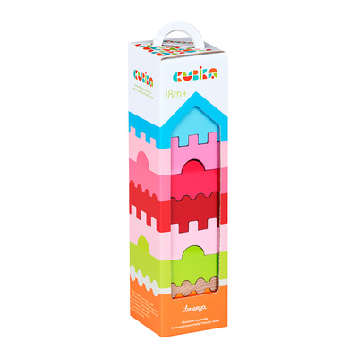 Развивающие игрушки - Деревянный конструктор Cubika Пирамидка LD-4 (11339)#3