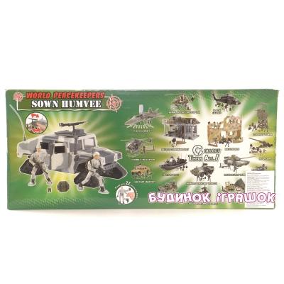 Фигурки человечков - Игровой набор M&C Toy Джип Snow HUMVEE (77054)#2