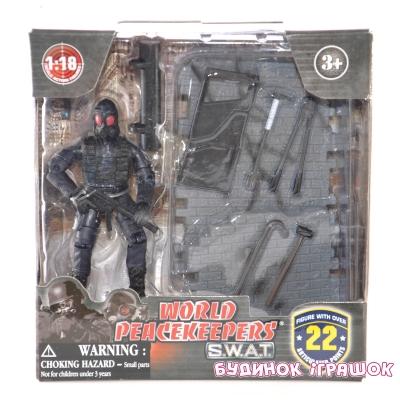 Фигурки человечков - Игровой набор M & C TOY Штурмовая группа из спецоружием (спецназ) (77110)#2