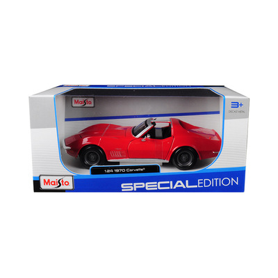 Транспорт и спецтехника - Автомодель Maisto серии AllStars Chevrolet Corvette 1970 (31202 red)#2
