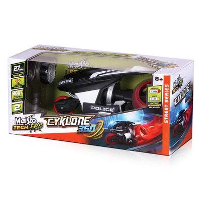 Радиоуправляемые модели - Мотоцикл на радиоуправлении Maisto Cyclone 360 (82066 black)#3