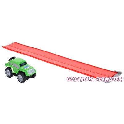 Автотреки, паркінги та гаражі - Автомобіль інерційний Jakks Pacific Max Tow Truck міні зелений (83654)#3