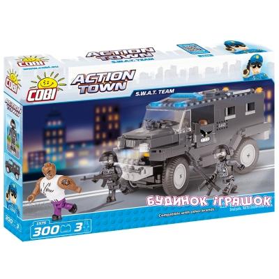 Конструктори з унікальними деталями - Конструктор COBI серії Action Town Поліцейський спецпідрозділ (COBI-1575)#2