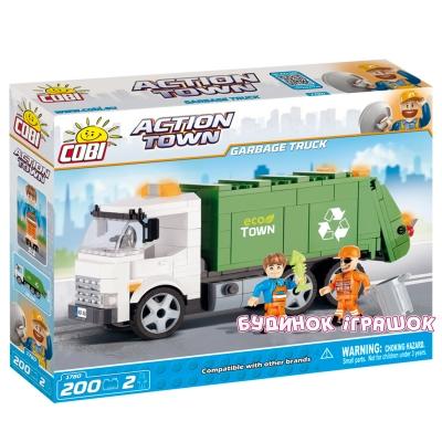 Конструкторы с уникальными деталями - Конструктор COBI серии Action Town Мусоровоз (COBI-1780)#2