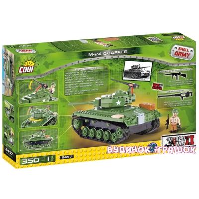 Конструктори з унікальними деталями - Конструктор COBI серії Small Army Танк M-24 Chaffee (COBI-2457)#2