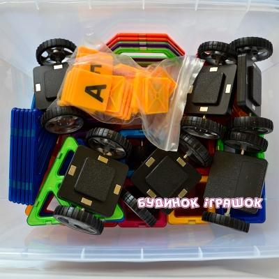 Магнитные конструкторы - Магнитный конструктор МАГНІКОН 3D 268 деталей (МК-268) (MK-268)#3