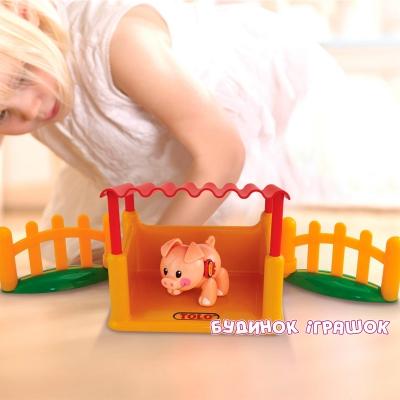 Розвивальні іграшки - Ігровий набір Порося під навісом Tolo Toys (89781)#2
