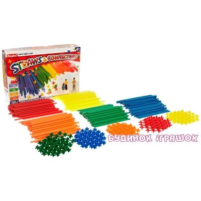 Конструкторы с уникальными деталями - Развивающий конструктор Straws and Connectors ROYLCO (R6090)#2