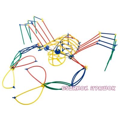 Конструкторы с уникальными деталями - Развивающий конструктор Straws and Connectors ROYLCO (R6090)#4