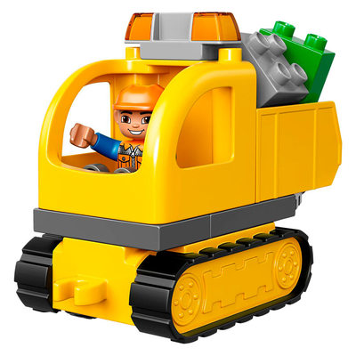 Конструкторы LEGO - Конструктор LEGO Duplo Грузовик и гусеничный экскаватор (10812)#5
