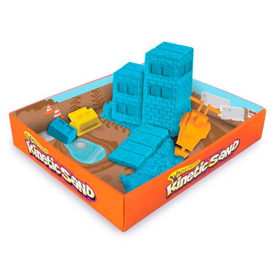 Антистресс игрушки - Набор для творчества Kinetic Sand CONSTRUCTION ZONE (71417-2)#3