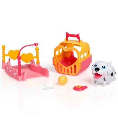 Игрушечные наборы - Игровой набор Chubby Puppies на прогулке Далматинец (SM56701-1)#3
