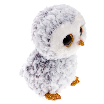 М’які тварини - М'яка іграшка TY Beanie Boo's Сова Олетт 25 см (37086)#3