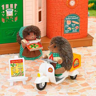 Фигурки животных - Набор Доставка пицци Sylvanian Families (5238)#3
