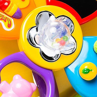 Розвивальні іграшки - Розвивальна іграшка Kiddieland Квіточка на присосці українською (54924)#2