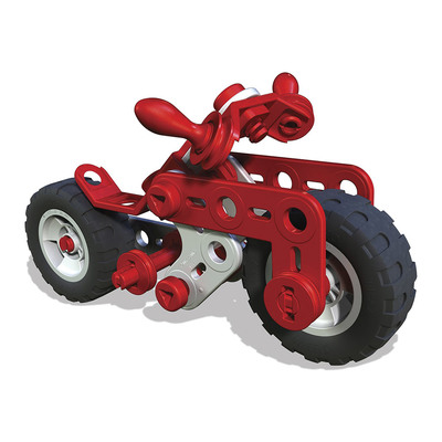 Классические конструкторы - Игрушка конструктор 49 деталей Meccano мотоцикл (6026957)#3