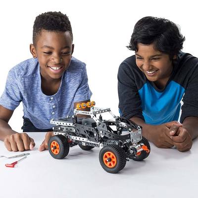 Класичні конструктори - Іграшка конструктор 443 деталей Meccano 25 моделей (6028599)#6