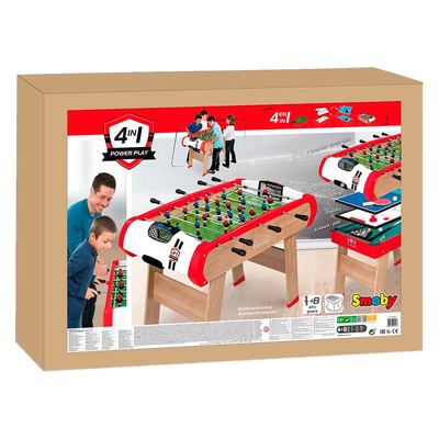 Спортивні настільні ігри - Стіл Smoby Power play 4 в 1 дерев'яний (640001)#4