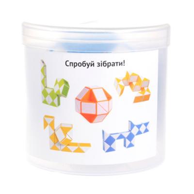 Головоломки - Головоломка Змійка біло-жовта Smart Cube (4820196788317)#5