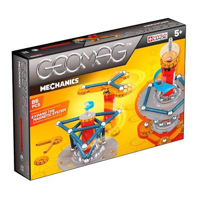 Магнітні конструктори - Магнітний конструктор Geomag Механіка 86 деталей (PF.530.721.00)#6