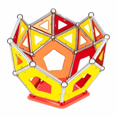 Магнітні конструктори - Магнітний конструктор Geomag Panels 104 деталі (PF.520.453.00)#2