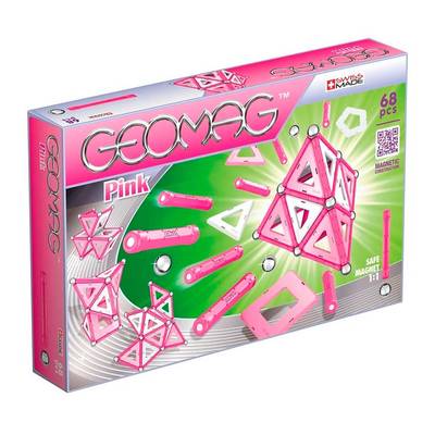 Магнітні конструктори - Магнітний конструктор Geomag Pink 68 деталей (PF.524.342.00)#6