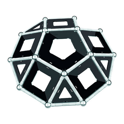 Магнітні конструктори - Магнітний конструктор Geomag Panels BlackWhite 68 деталей (PF.511.012.00)#2