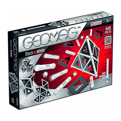 Магнітні конструктори - Магнітний конструктор Geomag Panels BlackWhite 68 деталей (PF.511.012.00)#6