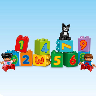 Конструктори LEGO - Конструктор LEGO Duplo Потяг Рахуй та грай (10847)#3