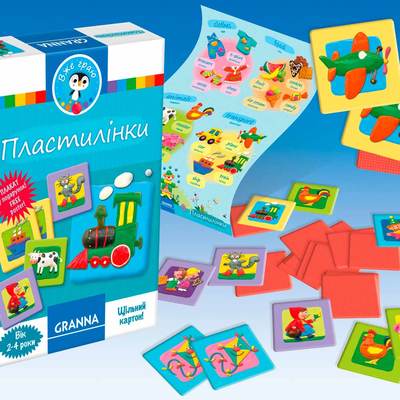 Интеллектуальные игры - Настольная игра Пластилинки Granna (82661)#2