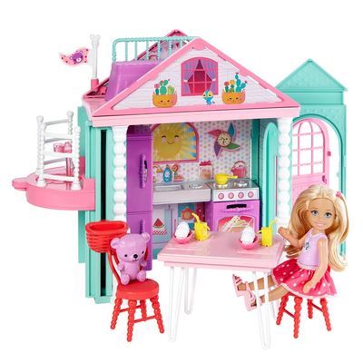 Меблі та будиночки - Аксесуар для ляльки Будиночок розваг Челсі Barbie (DWJ50)#4