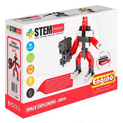 Конструкторы с уникальными деталями - Конструктор Engino Stem heroes Зевс (SH22)#2