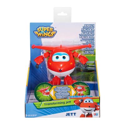 Фигурки персонажей - Игрушка трансформер Super Wings Jett (YW710210)#3