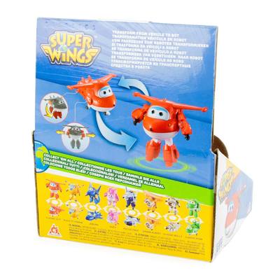 Фигурки персонажей - Игрушка трансформер Super Wings Jett (YW710210)#5