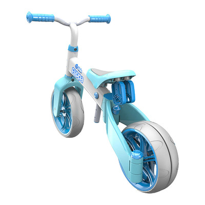 Дитячий транспорт - Біговел Yvolution Velo Flippa 2в1 блакитний (100612)#4