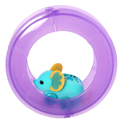 Интерактивные фигурки - Интерактивная игрушка Little Live Pets Мышонок Счастливый Лулу с колесом (28195)#3