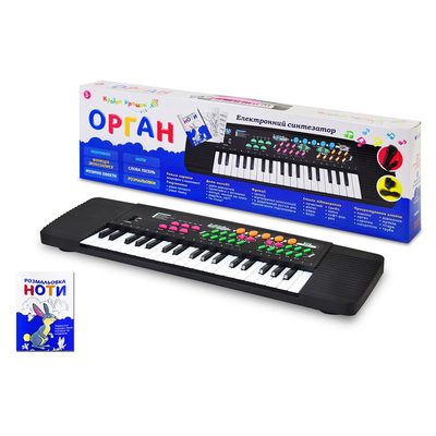 Музыкальные инструменты - Игрушка музыкальная Орган Shantou Jinxing с микрофоном (KI-3737-U)#2