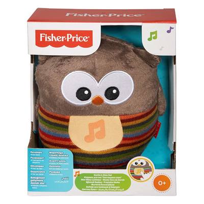 Мобайлы, ночники, проекторы - Мягкий музыкальный ночник Веселая сова Fisher-Price (CDN55)#2