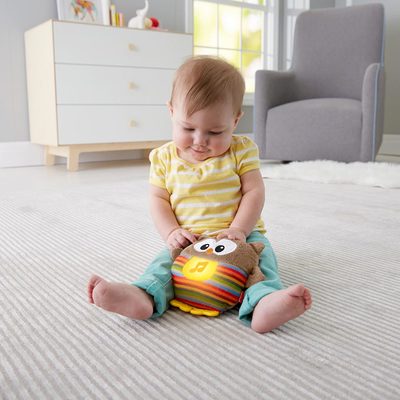 Мобайлы, ночники, проекторы - Мягкий музыкальный ночник Веселая сова Fisher-Price (CDN55)#4